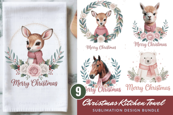 Creating Festive Memories with Christmas Animal Kitchen Towels