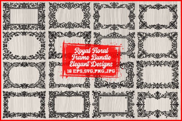 Elevate Your Brand with 16 Elegant Vintage Border Designs for Timeless Projects