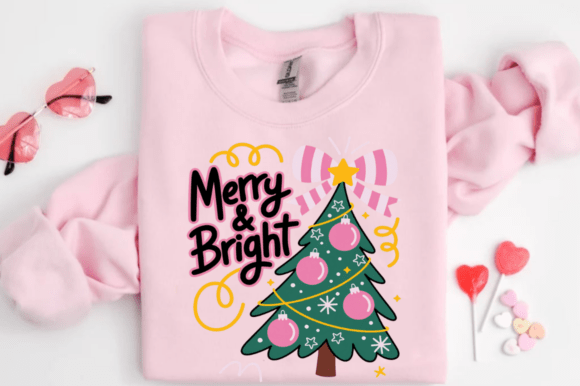 Elevating Holiday Designs with Merry and Bright PNG and Preppy Christmas Aesthetics