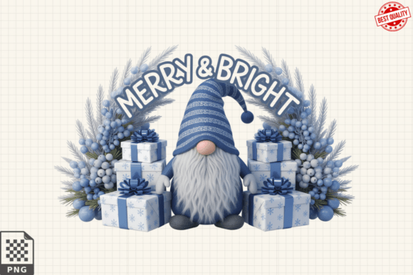 Evaluating the Practical Value of Blue Winter Gnomes Clipart for Holiday Sublimation