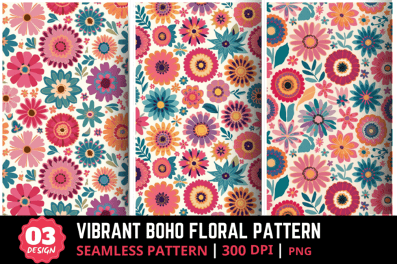 Evaluating the Vibrant Boho Floral Pattern Bundle for Creative Projects