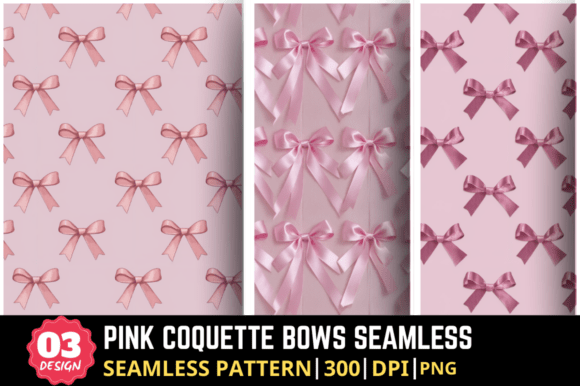 Pink Coquette Bows Seamless Bundle: A Designer's Guide