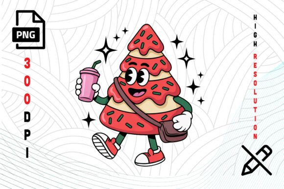 Pizza Christmas Tree PNG: A Fun Holiday Design