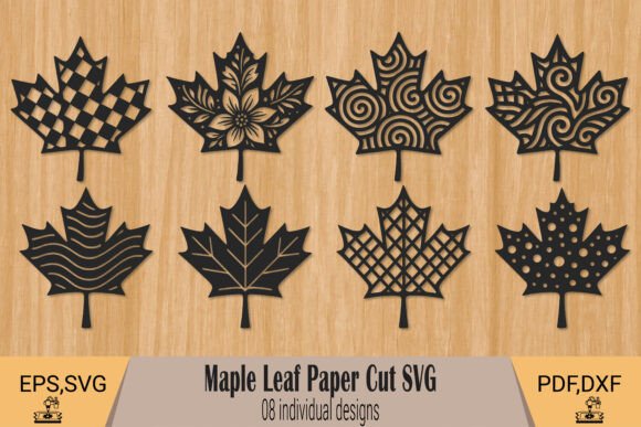 Transform Your Autumn Crafting with a Premium Maple Leaf Paper Cut SVG Bundle