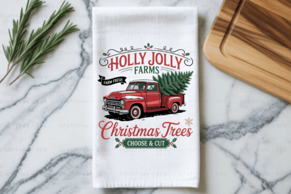 Transform Your Holiday Crafts with High-Quality Christmas Kitchen Towel PNG Sublimation