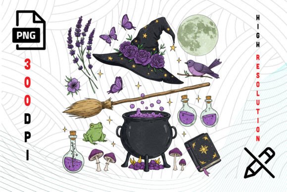Witchcraft Magic Halloween PNG: A Designer's Guide